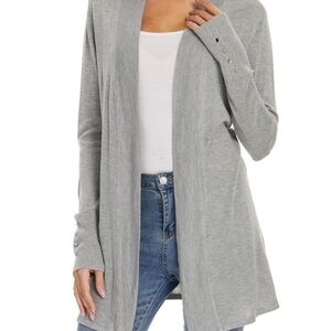 NWT Cyrus Light Gray Women's Open Cardigan